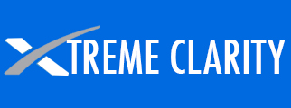 xtreme clarity logo blue